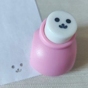 Mini Paper Cut Punch Scrapbook Card Craft Cutter Stamp - Emoticon :3